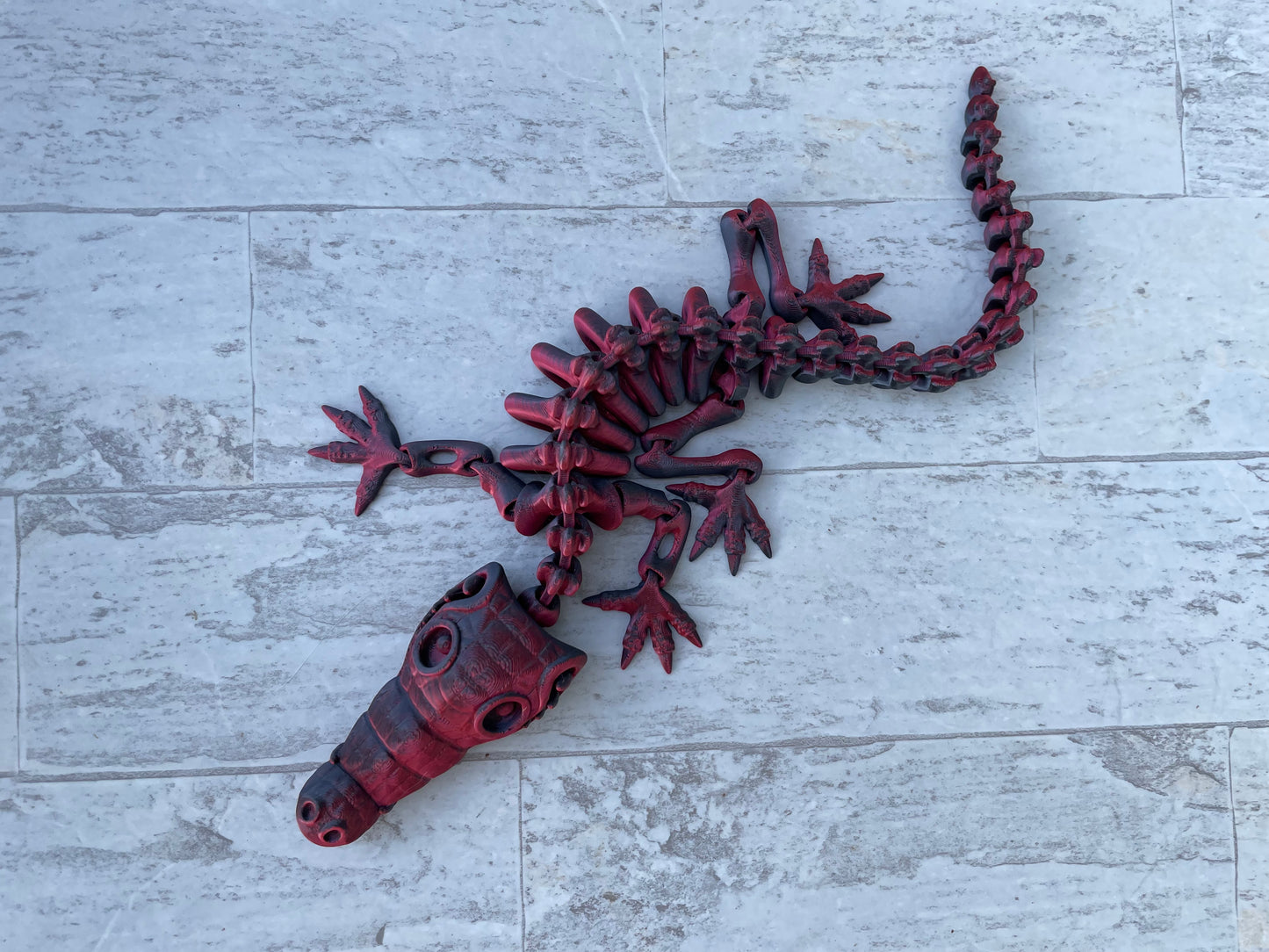 3D Printed Crocodile